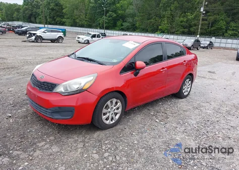 2013 Kia Rio Lx from USA, damaged, VIN KNADM4A33D6109414